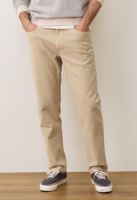 5 Pocket Flex Terry Slim Straight Pant