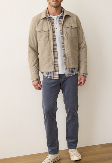 Reynolds Dry Wax Trucker Jacket - Vintage Khaki
