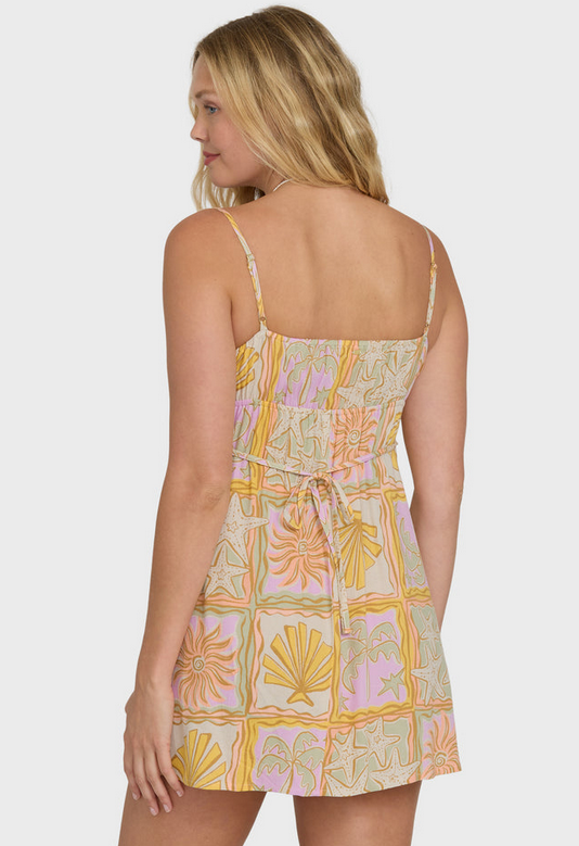Dreaming Of Sun Mini Dress - Sweet Lilax