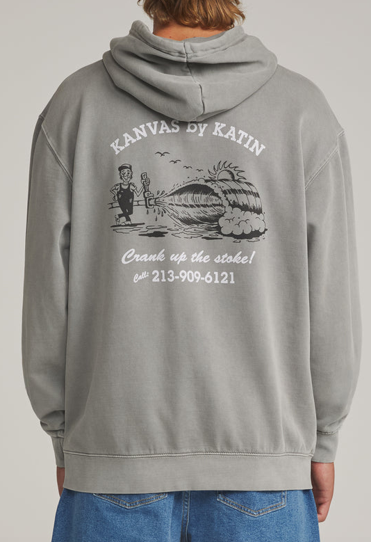 Pipe Hood - Graphite Vintage Wash