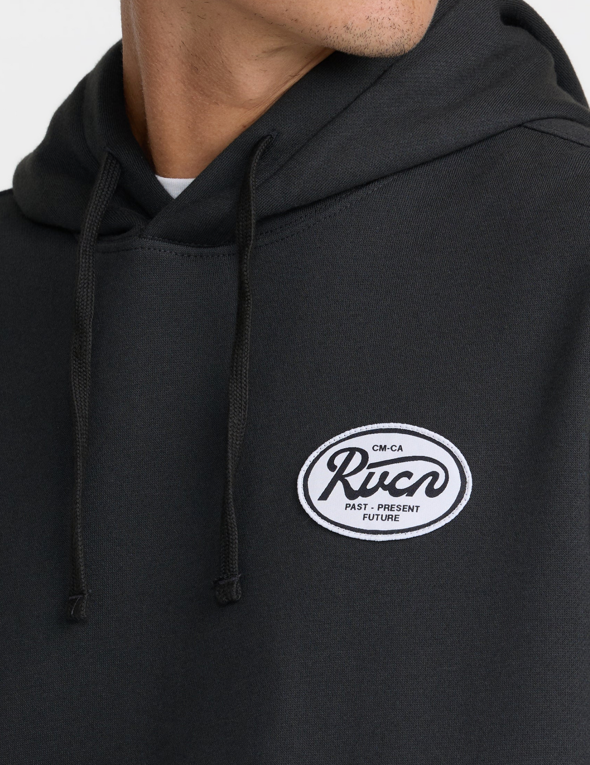 Standard Script Hoodie - Pirate Black