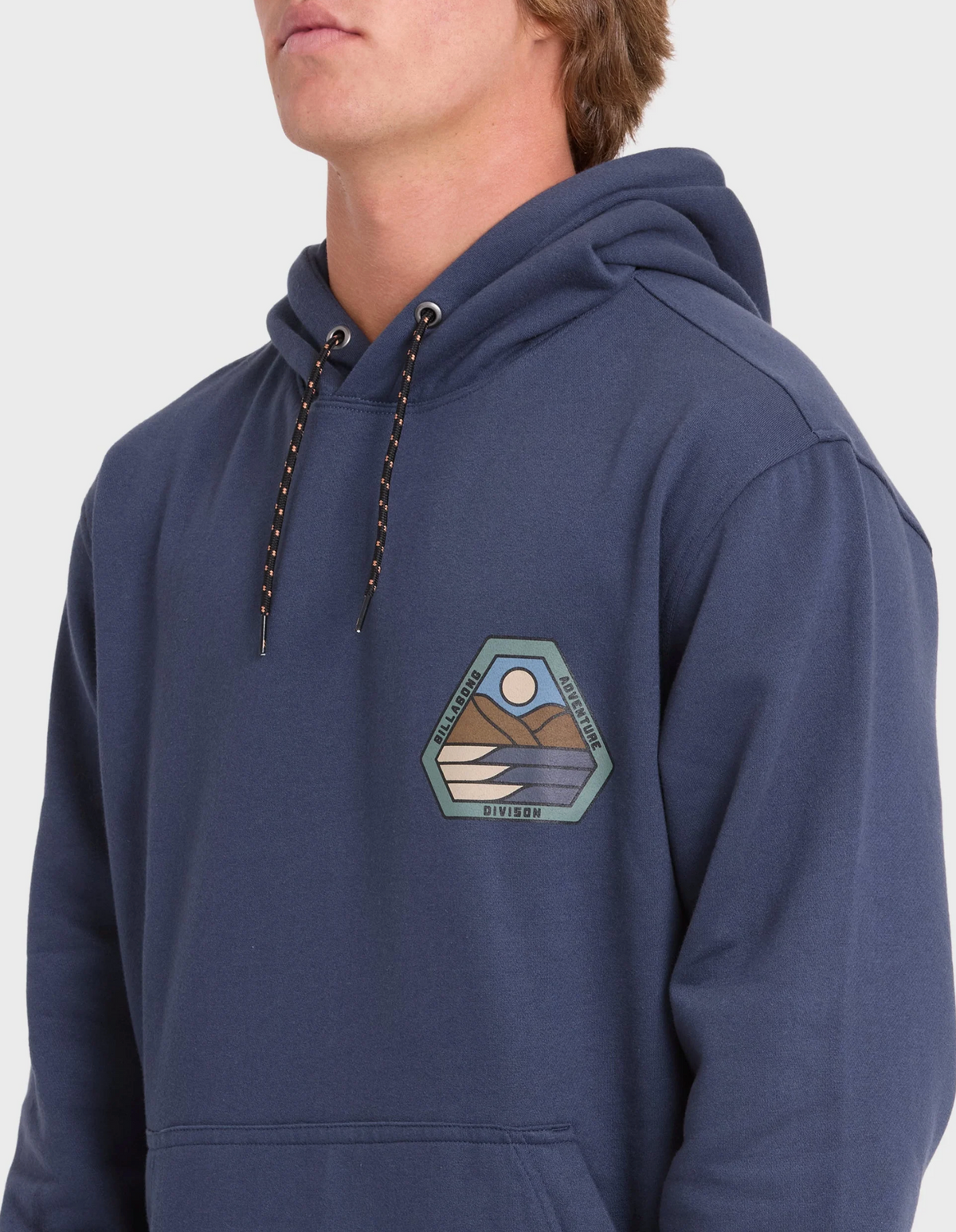 A/Div Compass Pullover Hoodie - Blue Graphite