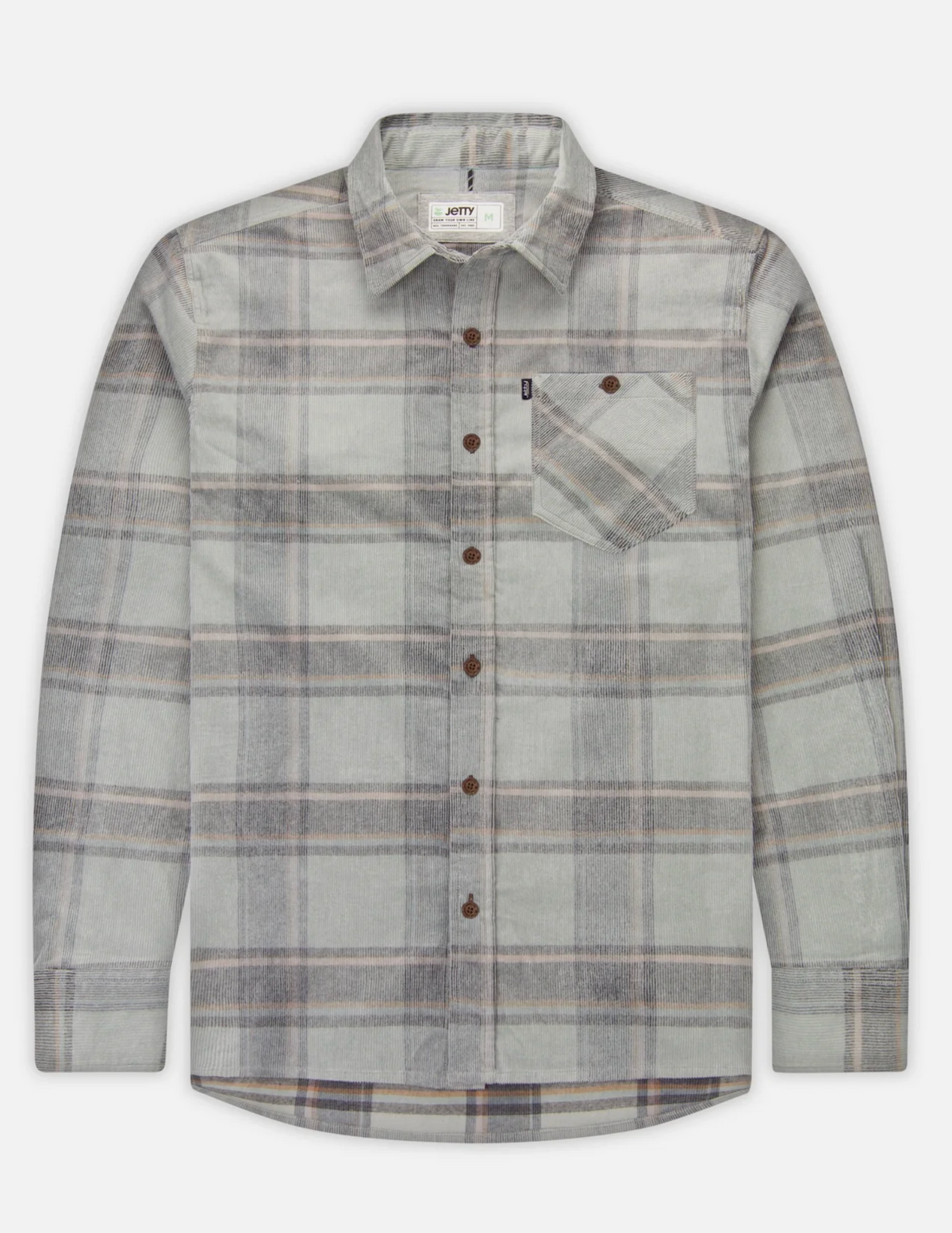 Shoals Corduroy Shirt - Grey
