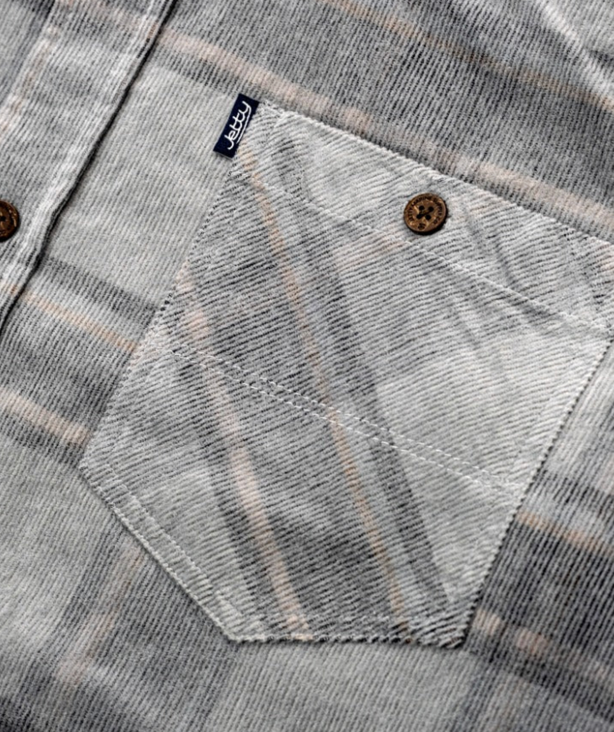 Shoals Corduroy Shirt - Grey