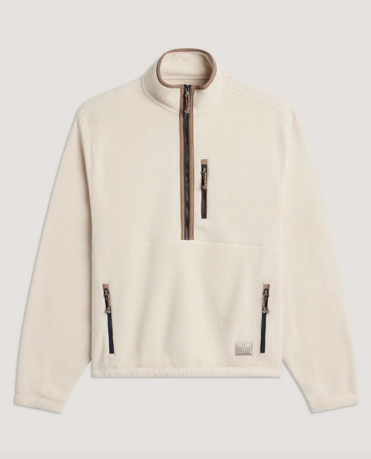 Men's Ashridge Fleece Half Zip - French Oak