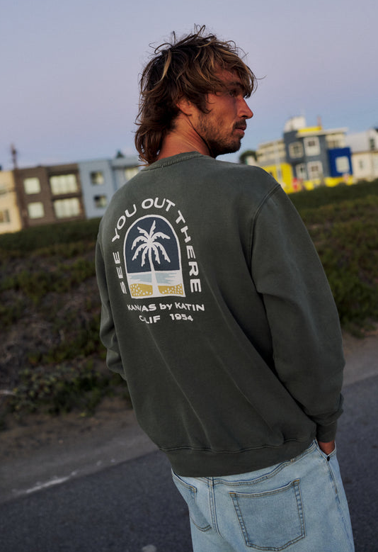 Passage Crew - Clover Vintage Wash