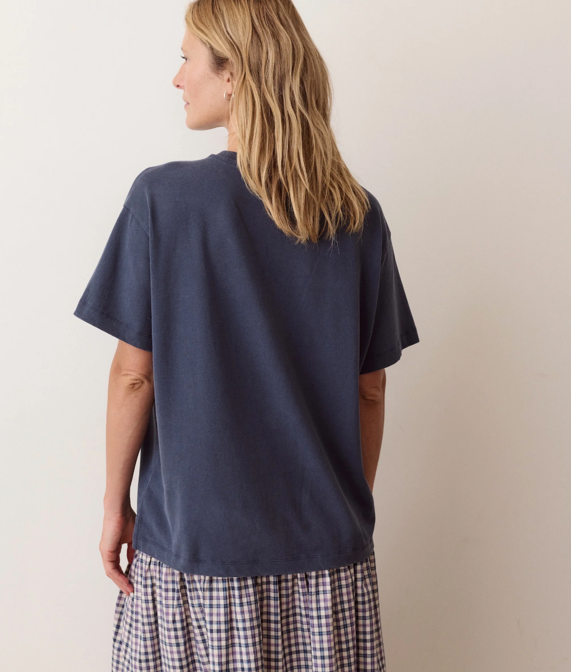 Dream Jersey Oversized Graphic Tee - Twilight