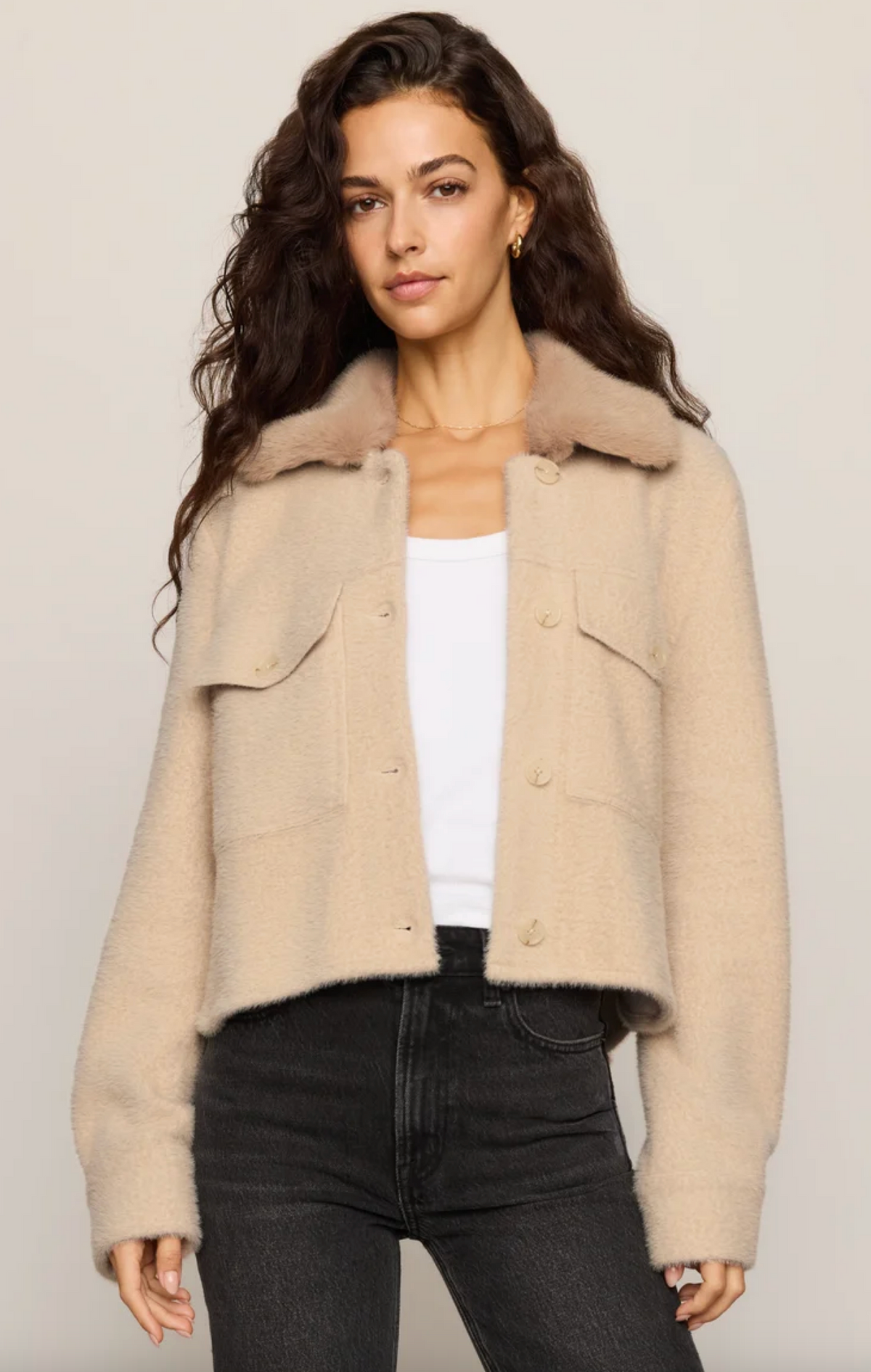 Peyton Jacket - Soft Ecru