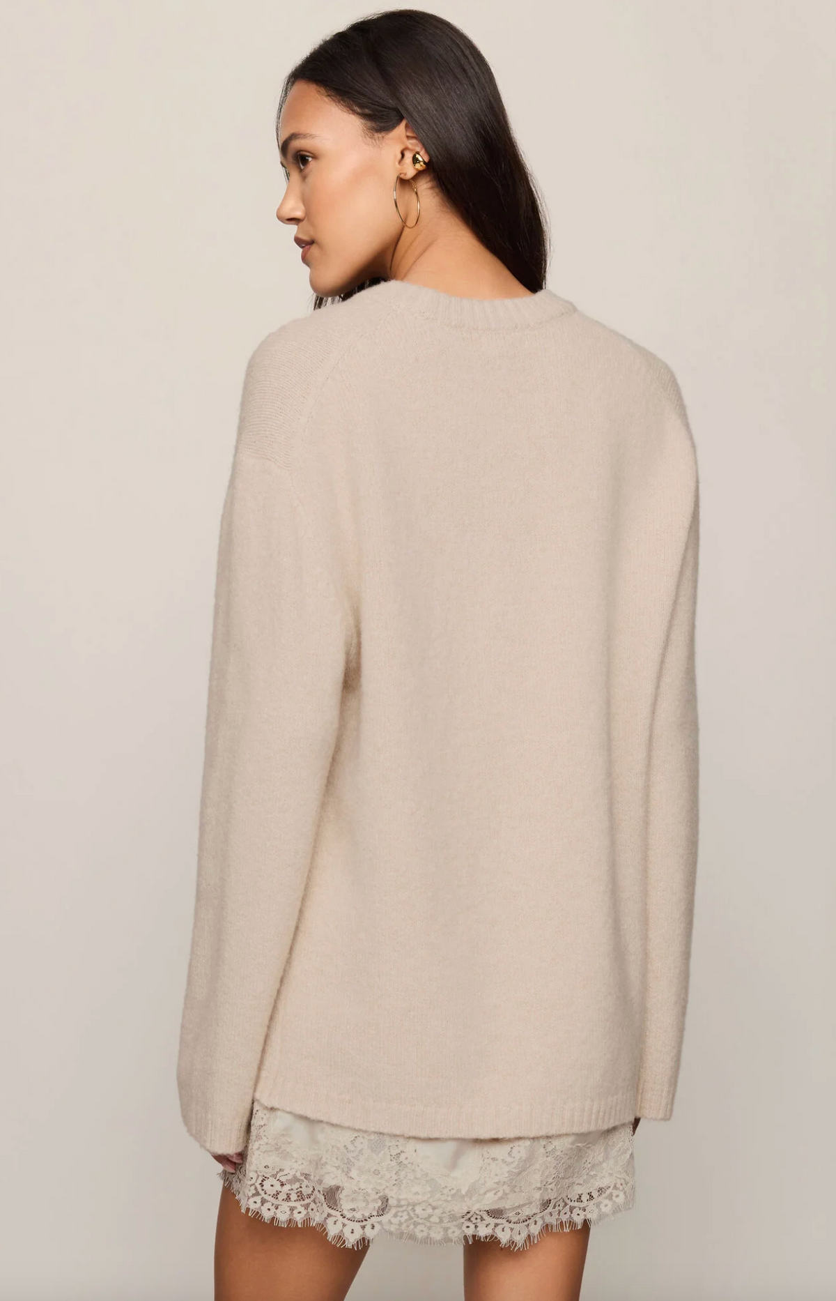 Chill Mode Sweater - Frosted Pearl