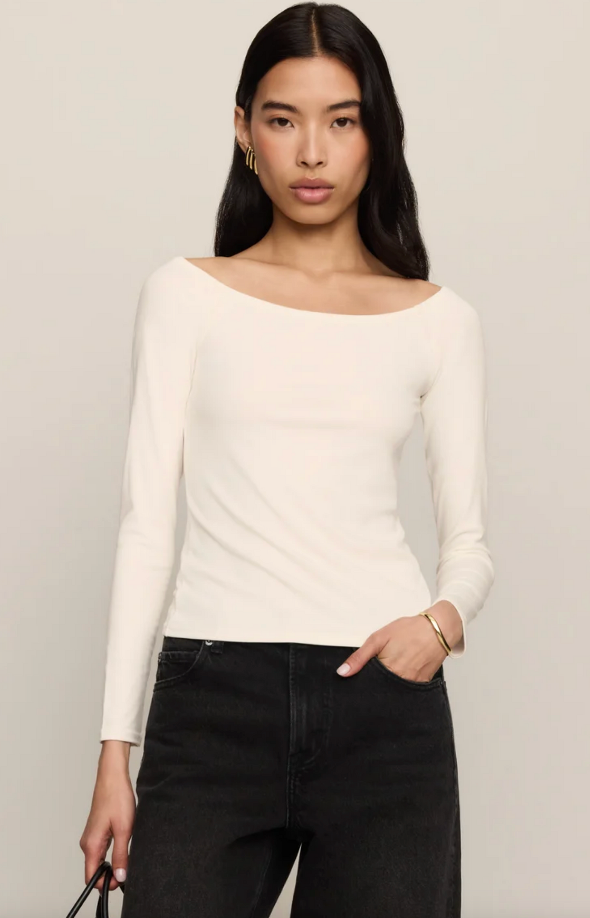 Sabrina Second Skin Top - Sandstone