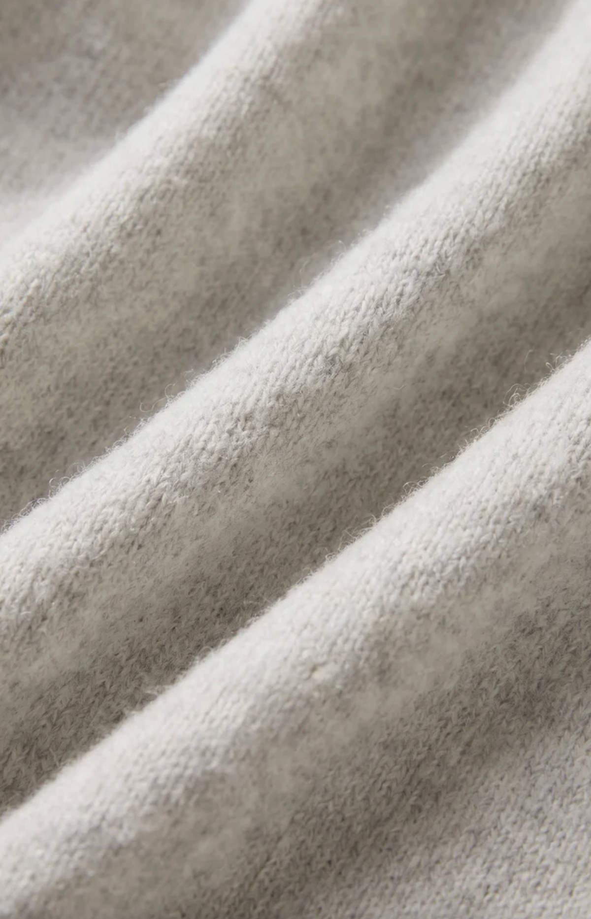 Cozy Moment Sweater Midi Skirt - Feather Grey