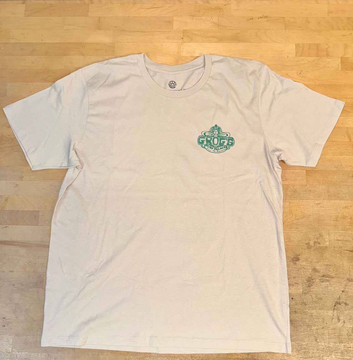Grog's Womens NJ Map Tee - Bone