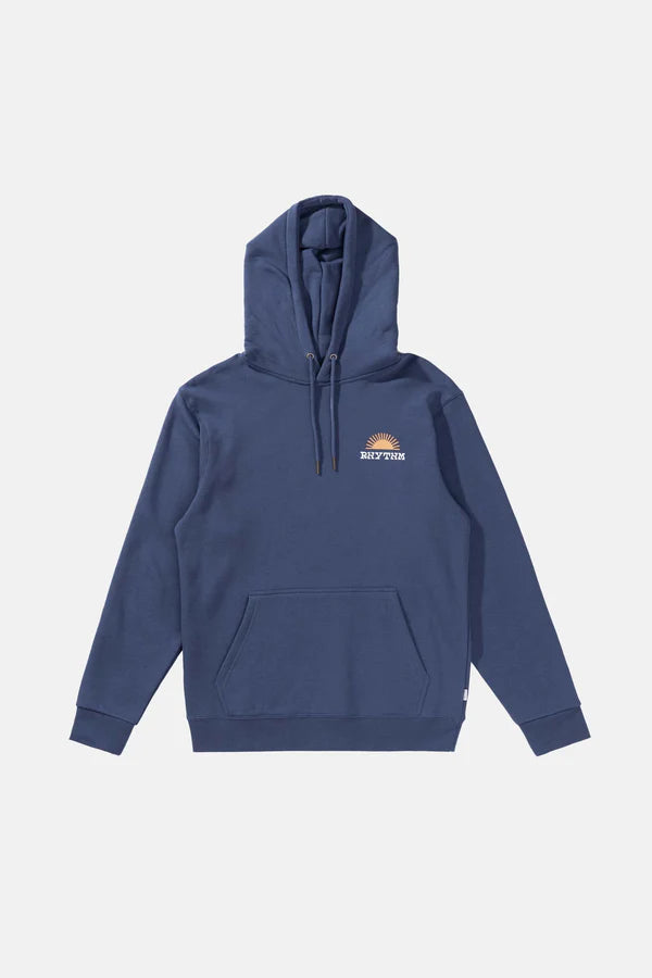 Awake Fleece Hood - Navy