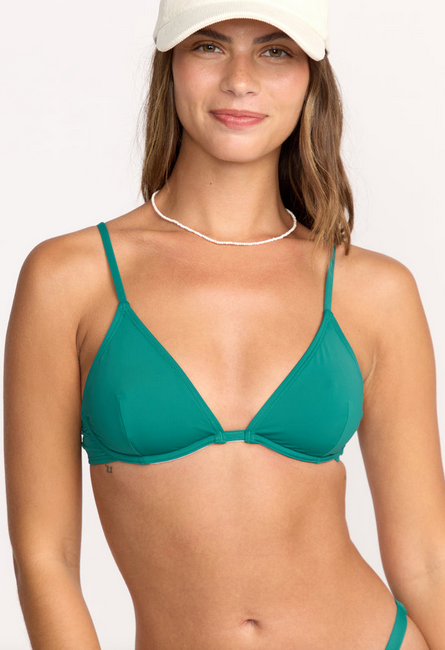 Sol Searcher Reese Underwire Bikini Top - Evergreen