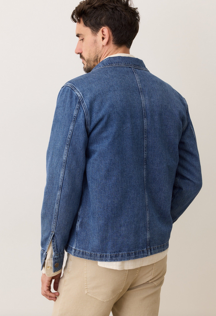 Patrick Denim Overshirt - Dark Wash