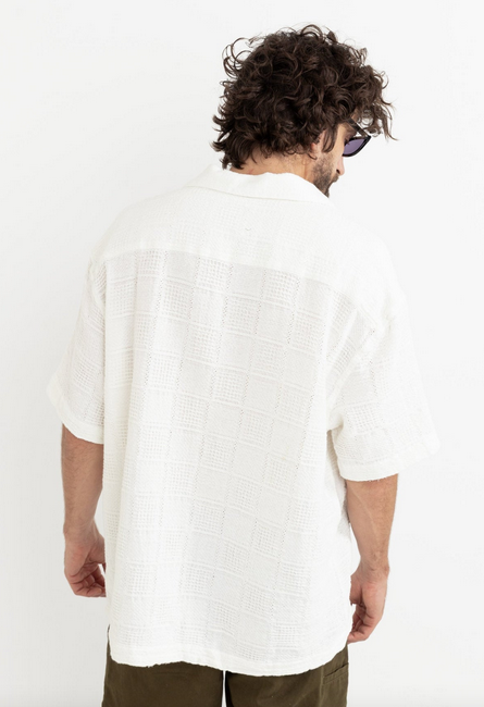 Oasis Short Sleeve Shirt - White