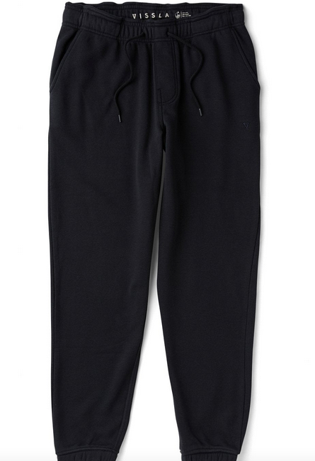 Solid Sets Eco Elastic Sweatpant - Black