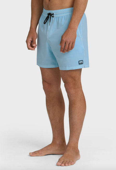 Every Other Day Wave Washed Layback 16" Trunks - Corydalis Blue