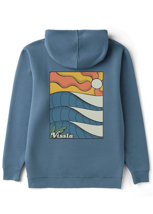 Offshore Eco PO Hoodie - Blue Haze