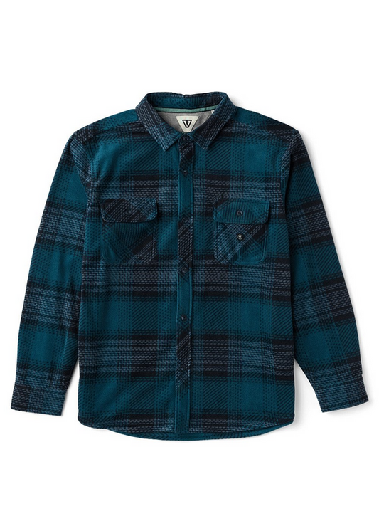 Eco-zy LS Polar Flannel - Deep Water
