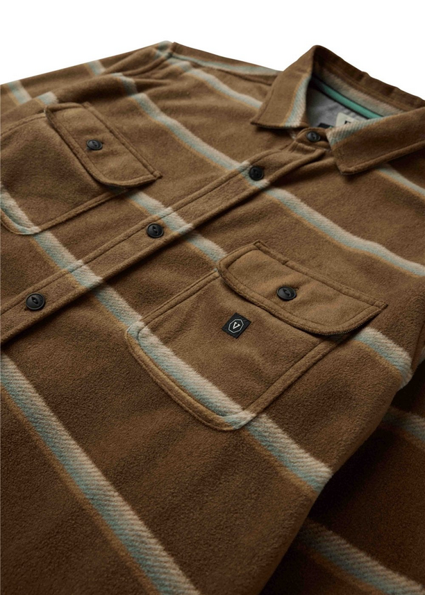 Eco-zy LS Polar Flannel - Dark Earth