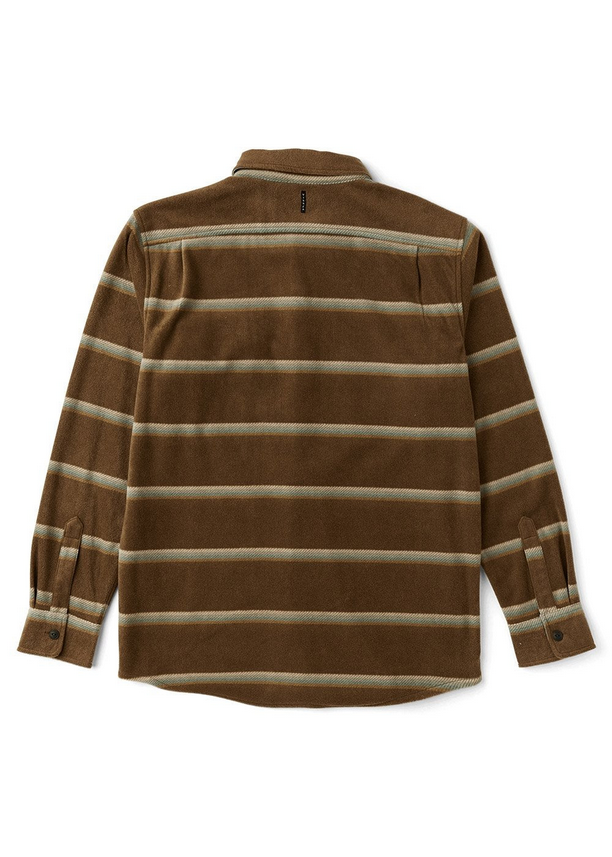 Eco-zy LS Polar Flannel - Dark Earth