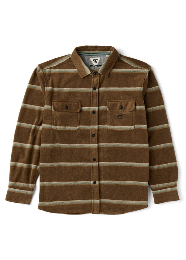 Eco-zy LS Polar Flannel - Dark Earth