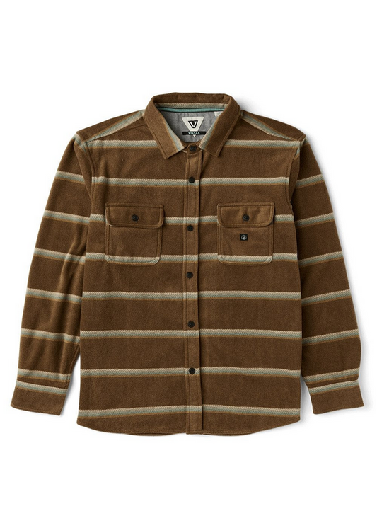 Eco-zy LS Polar Flannel - Dark Earth