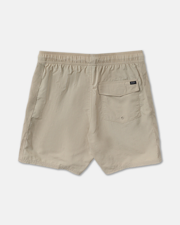 Crest Elastic 17" Swim Short - Covert Green