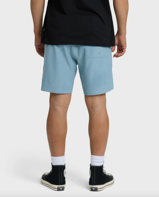 De La Cruz Cord 18" Hybrid Shorts - Blue Fog
