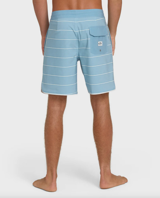 73 Lo Tide 18" Boardshorts - Real Teal