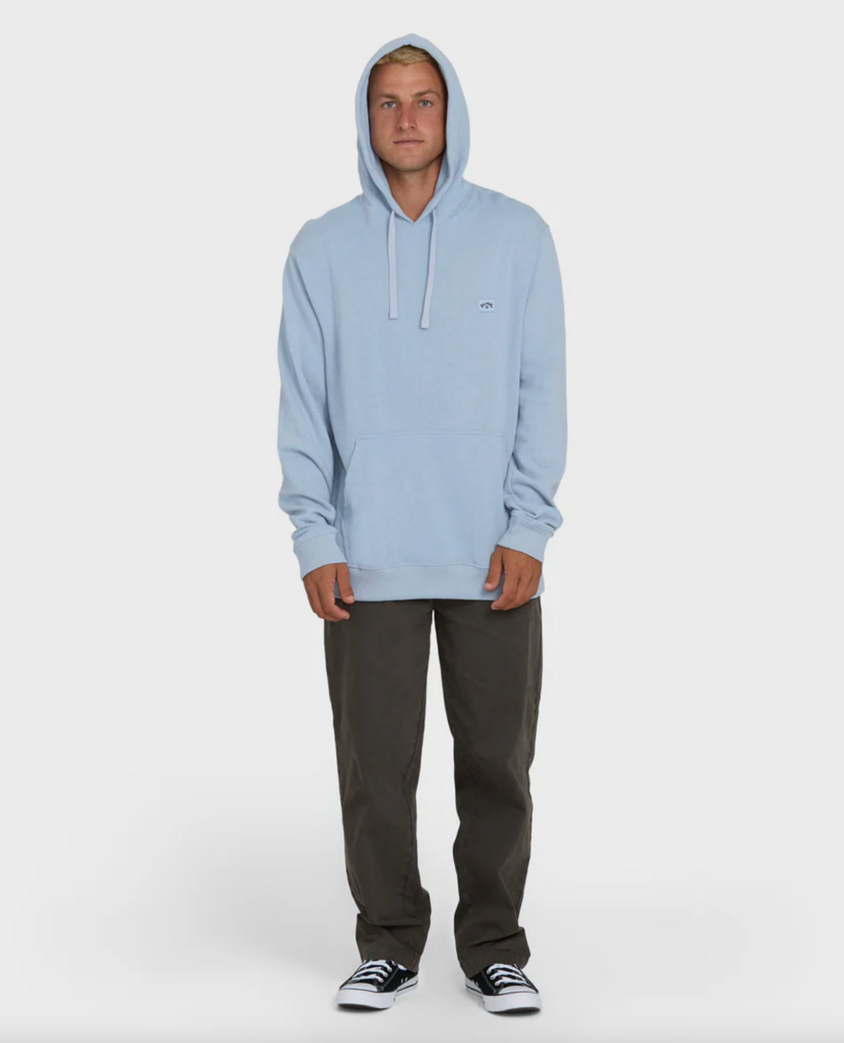 All Day Pullover Hoodie - Blue Fog