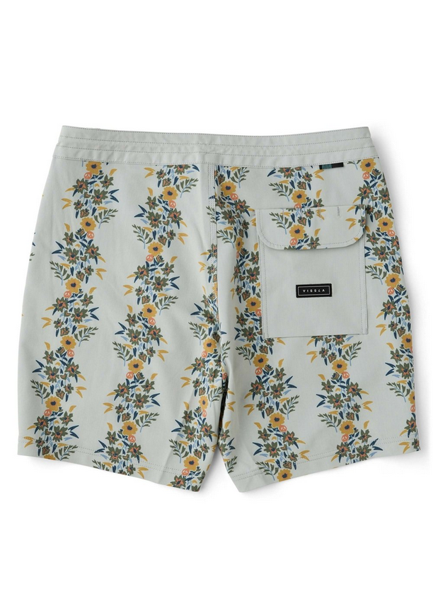 Voodoo Vines 17.5" Boardshort - Bone