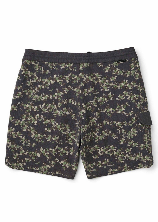 Tropicanica 18.5" Boardshort - Black