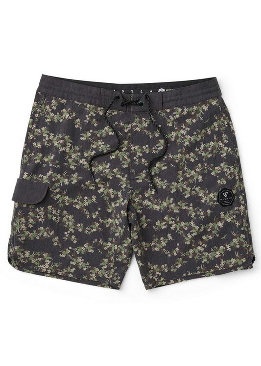 Tropicanica 18.5" Boardshort - Black