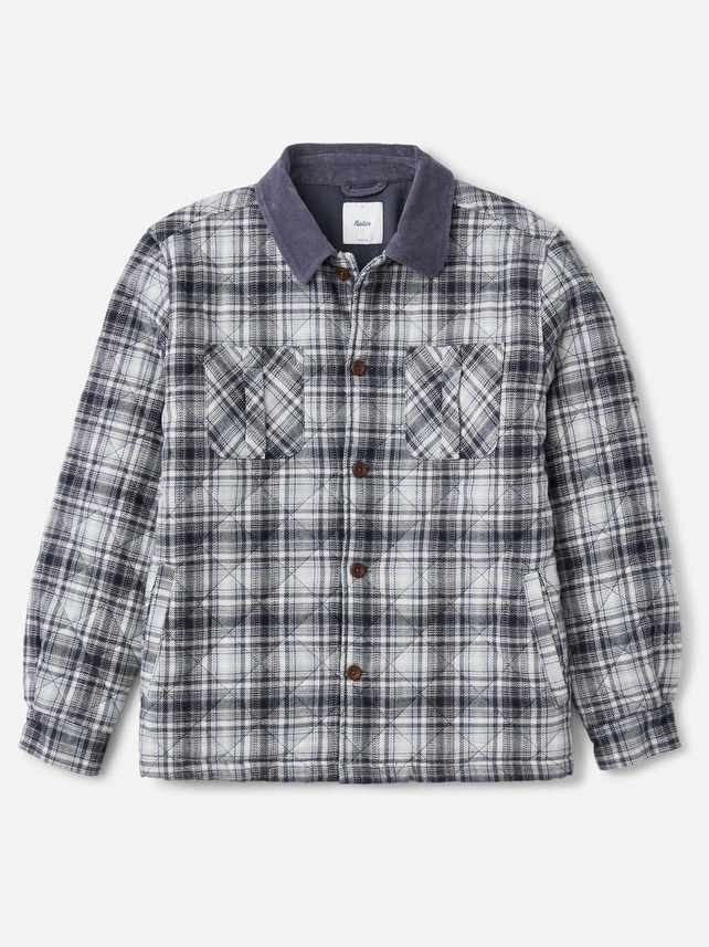 Charlie Shirt Jacket - Washed Blue