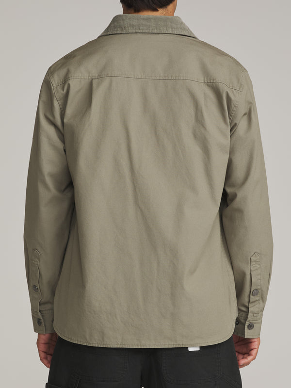 Campbell Shirt Jacket - Olive