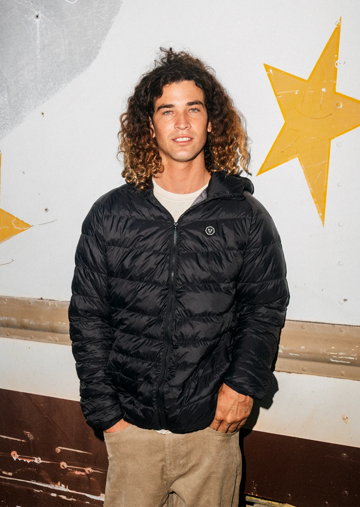 Pacific Packable Eco Puff Jacket - Black