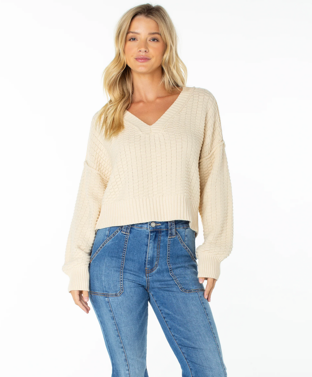 Study Hall Sweater - Parchment Solid