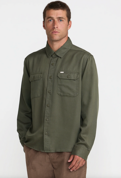 VAcancy Utility Long Sleeve Shirt - Fatigue