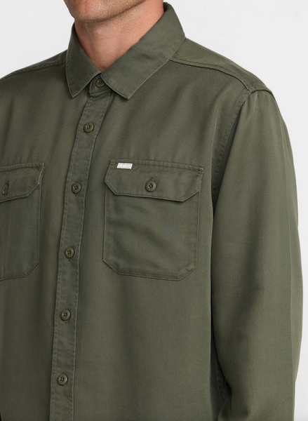 VAcancy Utility Long Sleeve Shirt - Fatigue