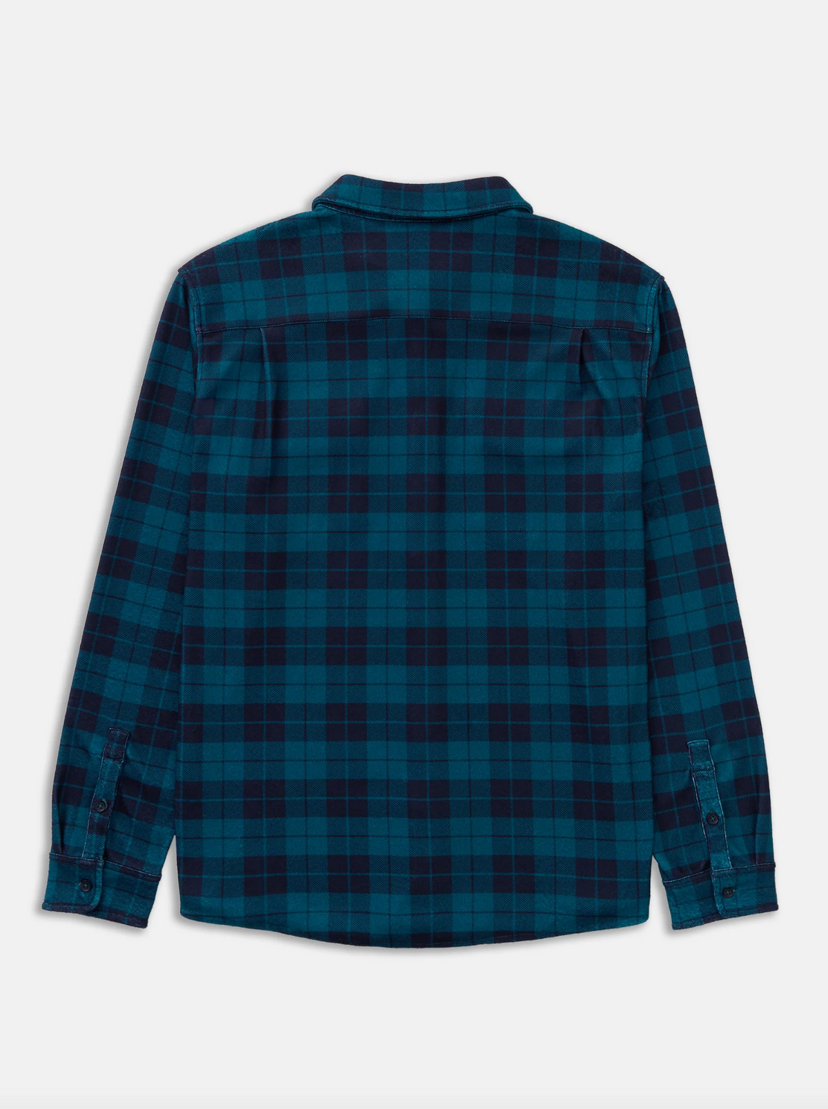 VAcancy Flannel Long Sleeve Shirt - RVCA Black