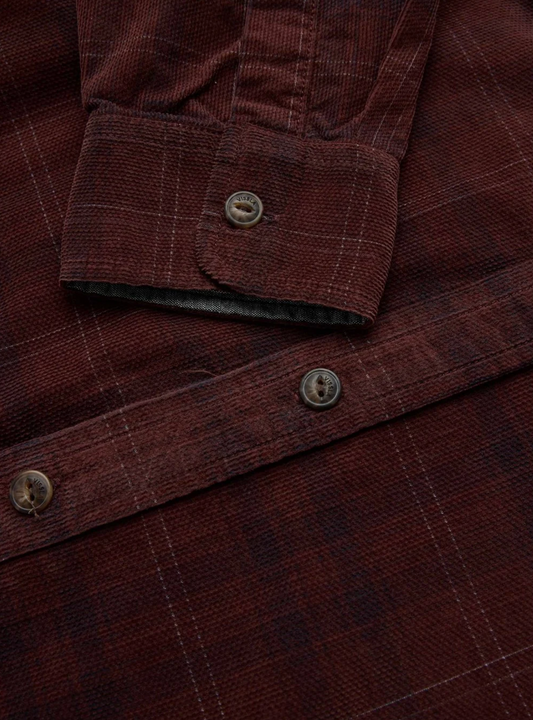 Rails Cord Eco LS Shirt - Brick