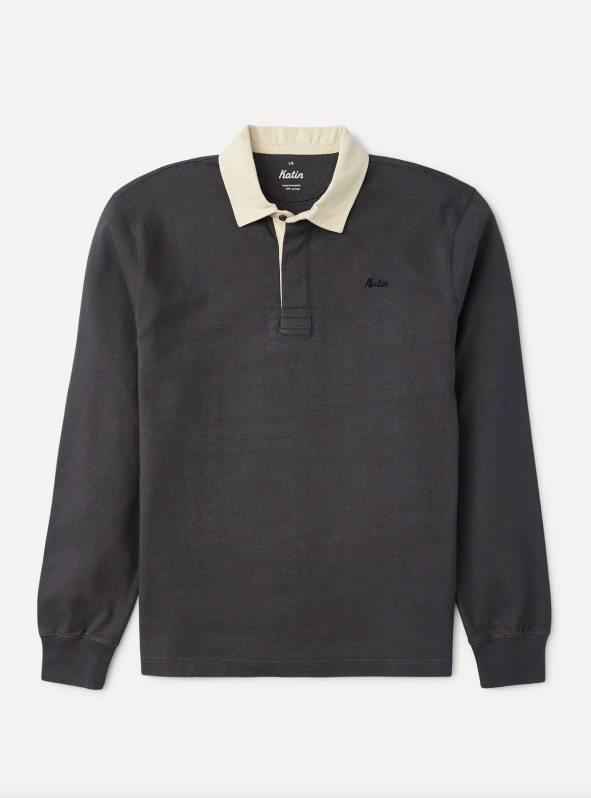 RONAN POLO - Black Vintage Wash