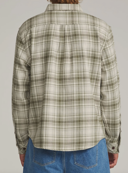 SIERRA FLANNEL - LIGHT OLIVE