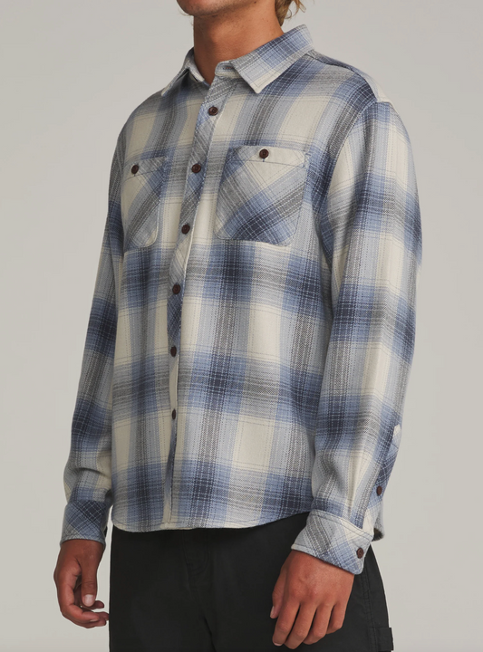 SIERRA FLANNEL - STORM BLUE