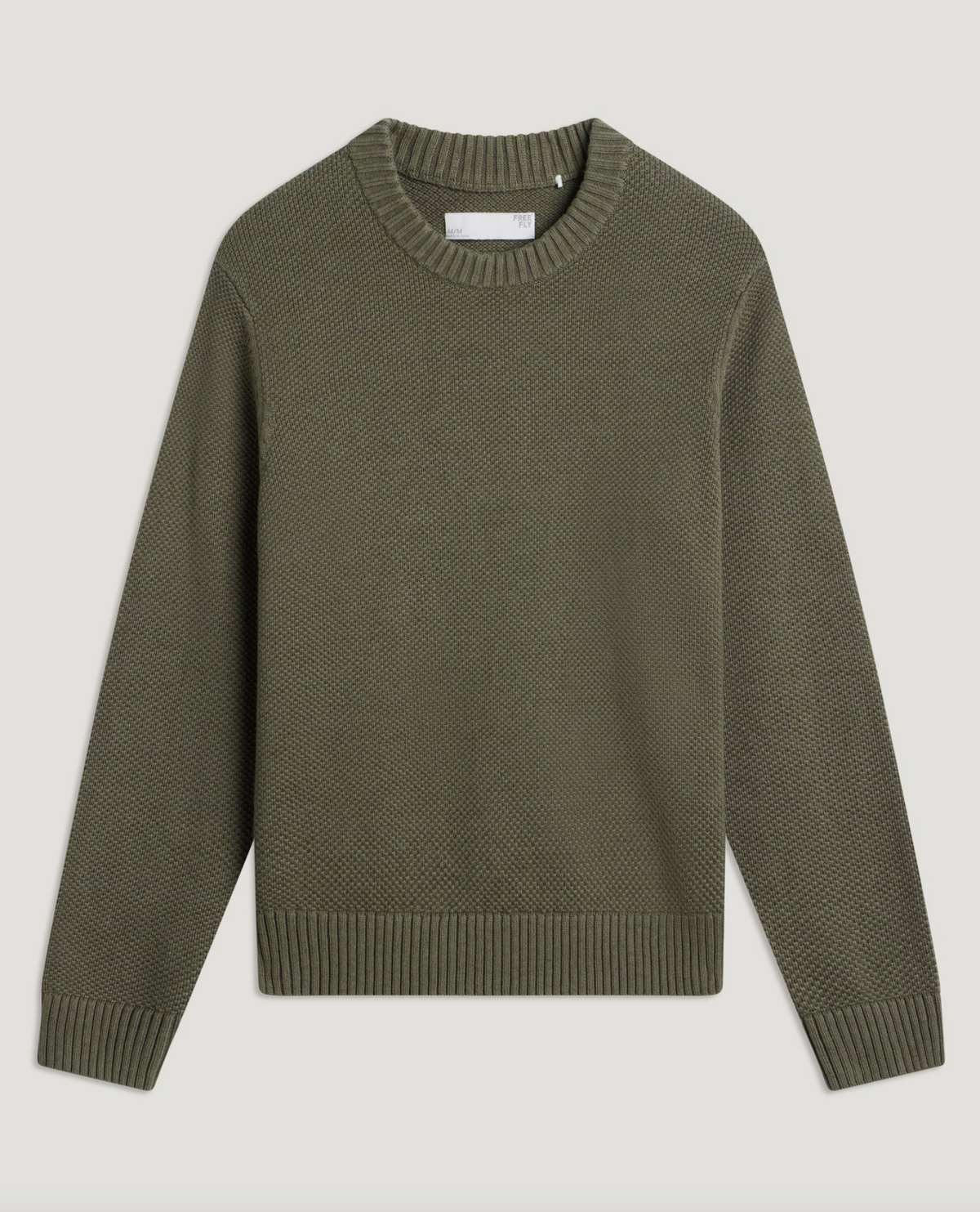 Men's Coastloom Crew Sweater - Smokey Olive