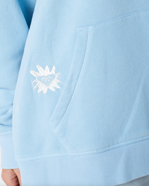 Wailea Hoodie - Cerulean Palm Poster