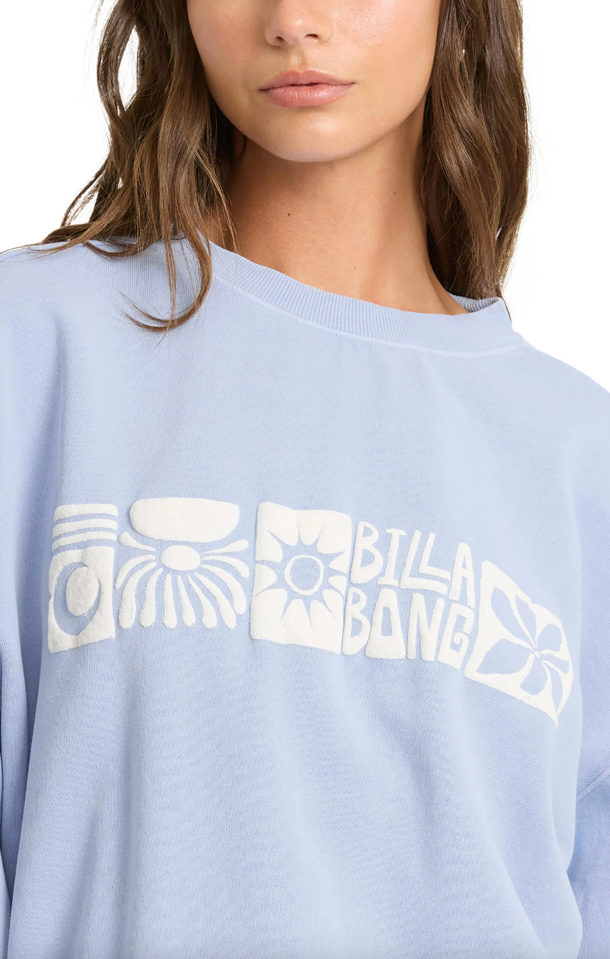 Ride In Graphic Sweatshirt - Cornflower