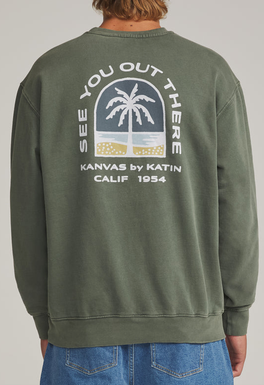 Passage Crew - Clover Vintage Wash